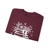 Booktrovert – Gildan Heavy Blend | Trendy Women’s Soft Sweatshirt. Direct to Garment. Printed & Shipped in the USA. Unisex Sizes.