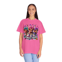 Cute Highland Cows Bingo Squad - Comfort Colors | Trendy Women's T-Shirt. Direct to Garment. Printed & Shipped in the USA. Unisex Sizes.