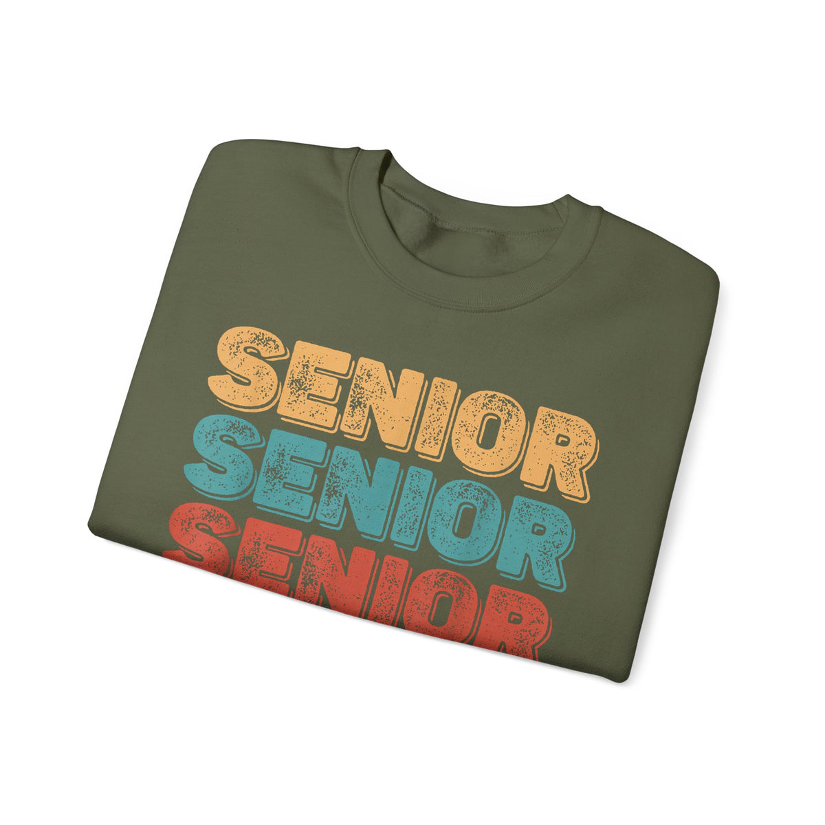 Senior Class of 2026 Retro – Gildan Heavy Blend | Trendy Men's and Women’s Soft Sweatshirt. Direct to Garment. Printed & Shipped in the USA. Unisex Sizes.