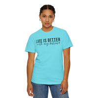 Life Is Better With My Besties - Comfort Colors | Trendy Women's T-Shirt. Direct to Garment. Printed & Shipped in the USA. Unisex Sizes.