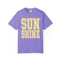 Sunshine - Comfort Colors | Trendy Women's T-Shirt. Direct to Garment. Printed & Shipped in the USA. Unisex Sizes.
