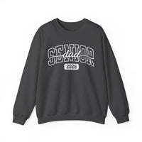 Senior Dad 2026 – Gildan Heavy Blend | Trendy Men's Soft Sweatshirt. Direct to Garment. Printed & Shipped in the USA. Unisex Sizes.