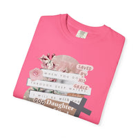 Christian Scrapbook - Comfort Colors | Trendy Women's T-Shirt. Direct to Garment. Printed & Shipped in the USA. Unisex Sizes.