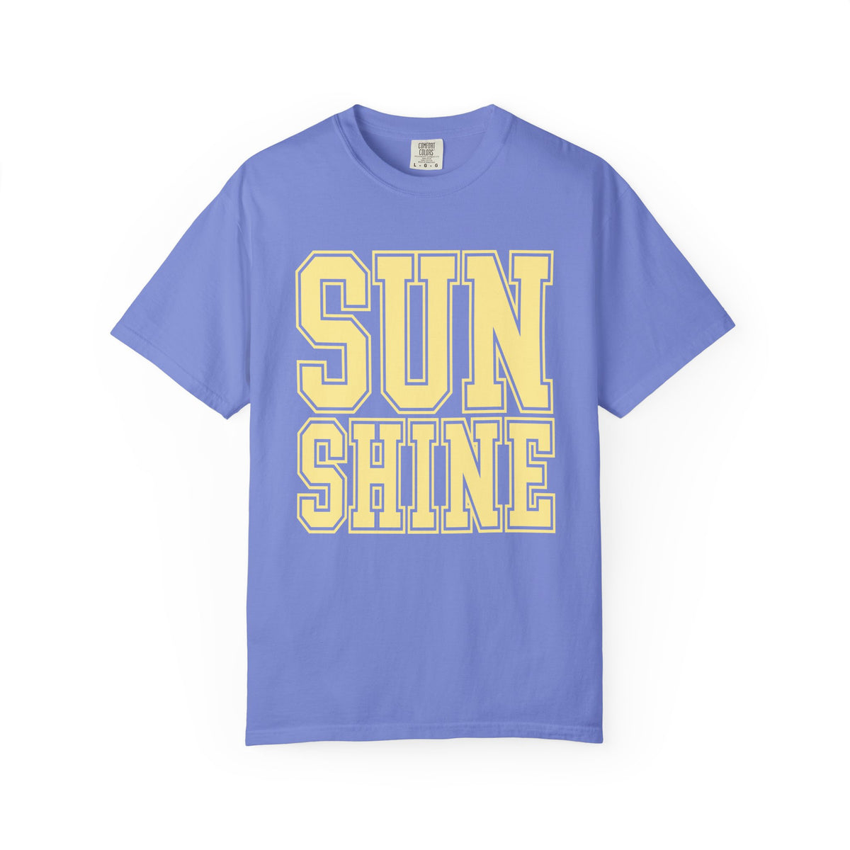 Sunshine - Comfort Colors | Trendy Women's T-Shirt. Direct to Garment. Printed & Shipped in the USA. Unisex Sizes.