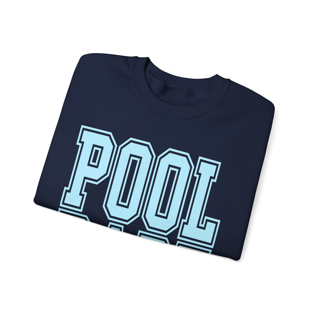 Pool Babe – Gildan Heavy Blend | Trendy Women’s Soft Sweatshirt. Direct to Garment. Printed & Shipped in the USA. Unisex Sizes.