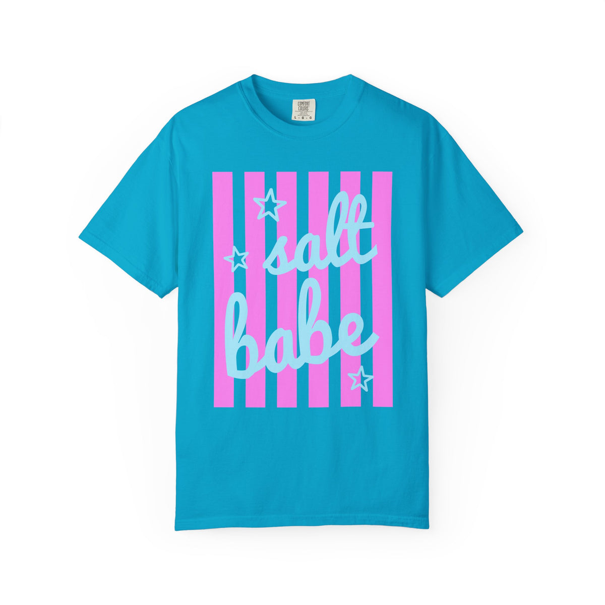 Salt Babe - Comfort Colors | Trendy Women's T-Shirt. Direct to Garment. Printed & Shipped in the USA. Unisex Sizes.