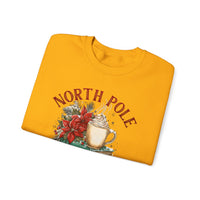 North Pole Book Club – Gildan Heavy Blend | Trendy Women’s Soft Sweatshirt. Direct to Garment. Printed & Shipped in the USA. Unisex Sizes.