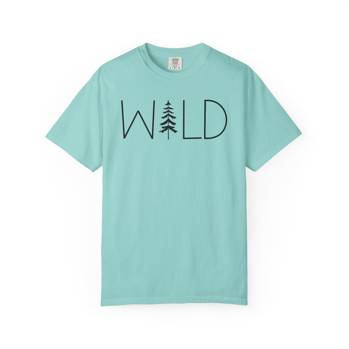 Wild Graphic, Nature, Pine Tree, Adventure - Comfort Colors | Trendy Men's and Women's T-Shirt. Direct to Garment. Printed & Shipped in the USA. Unisex Sizes.