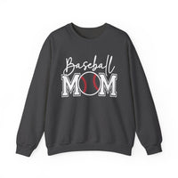 Baseball Mom – Gildan Heavy Blend | Trendy Women’s Soft Sweatshirt. Direct to Garment. Printed & Shipped in the USA. Unisex Sizes.