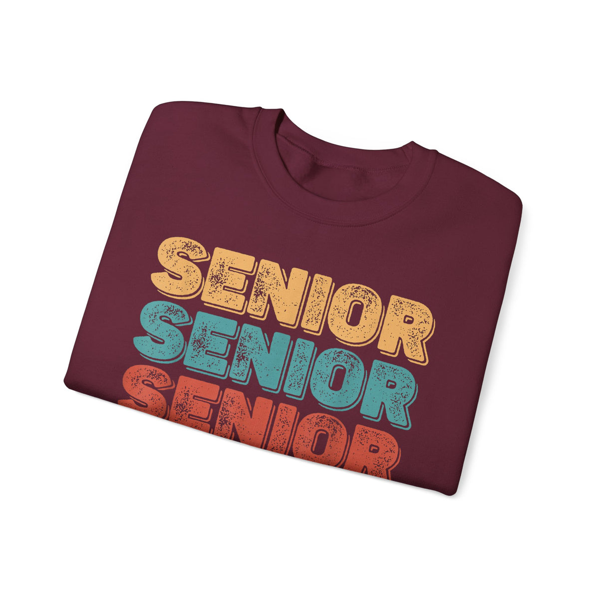 Senior Class of 2026 Retro – Gildan Heavy Blend | Trendy Men's and Women’s Soft Sweatshirt. Direct to Garment. Printed & Shipped in the USA. Unisex Sizes.