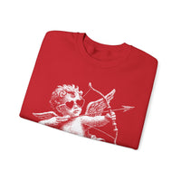 Cupid Baby, Vintage – Gildan Heavy Blend | Trendy Women’s and Men's Soft Sweatshirt. Direct to Garment. Printed & Shipped in the USA. Unisex Sizes.