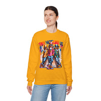 They Not Like Us Nutcracker Trio Christmas – Gildan Heavy Blend | Trendy Women’s and Men's Soft Sweatshirt. Direct to Garment. Printed & Shipped in the USA. Unisex Sizes.