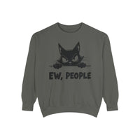 Ew People, Grumpy Cat - Comfort Colors | Trendy Women's and Men's Sweatshirt. Direct to Garment. Printed & Shipped in the USA. Unisex Sizes.