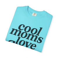 Cool Moms Love Jesus, Vintage - Comfort Colors | Trendy Women's T-Shirt. Direct to Garment. Printed & Shipped in the USA. Unisex Sizes.