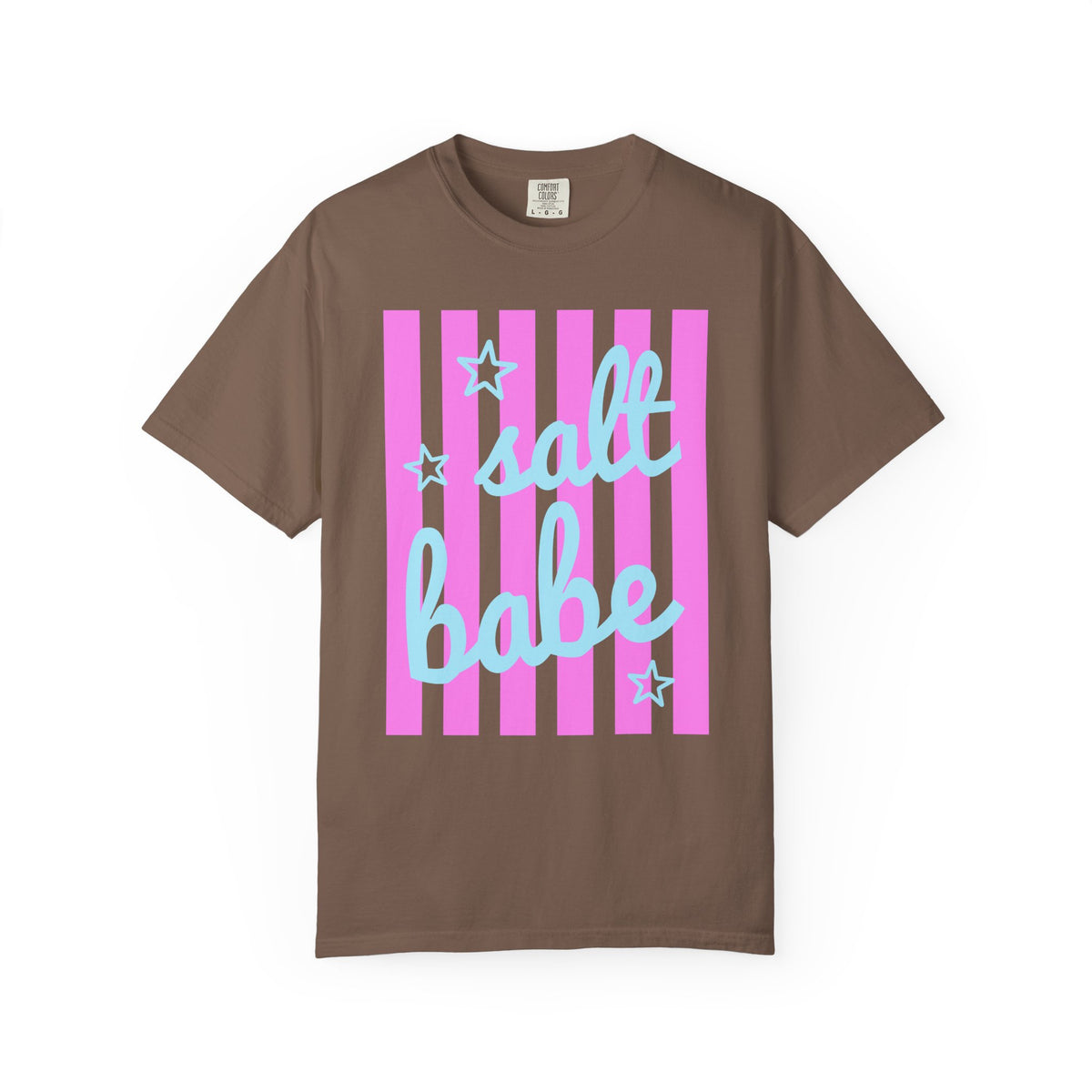 Salt Babe - Comfort Colors | Trendy Women's T-Shirt. Direct to Garment. Printed & Shipped in the USA. Unisex Sizes.