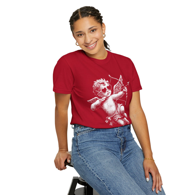 Cupid Baby, Vintage - Comfort Colors | Trendy Women's and Men's T-Shirt. Direct to Garment. Printed & Shipped in the USA. Unisex Sizes.