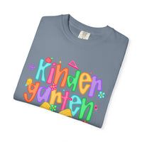 Coquette Kindergarten Pencil Bow - Comfort Colors | Trendy Women's T-Shirt. Direct to Garment. Printed & Shipped in the USA. Unisex Sizes.