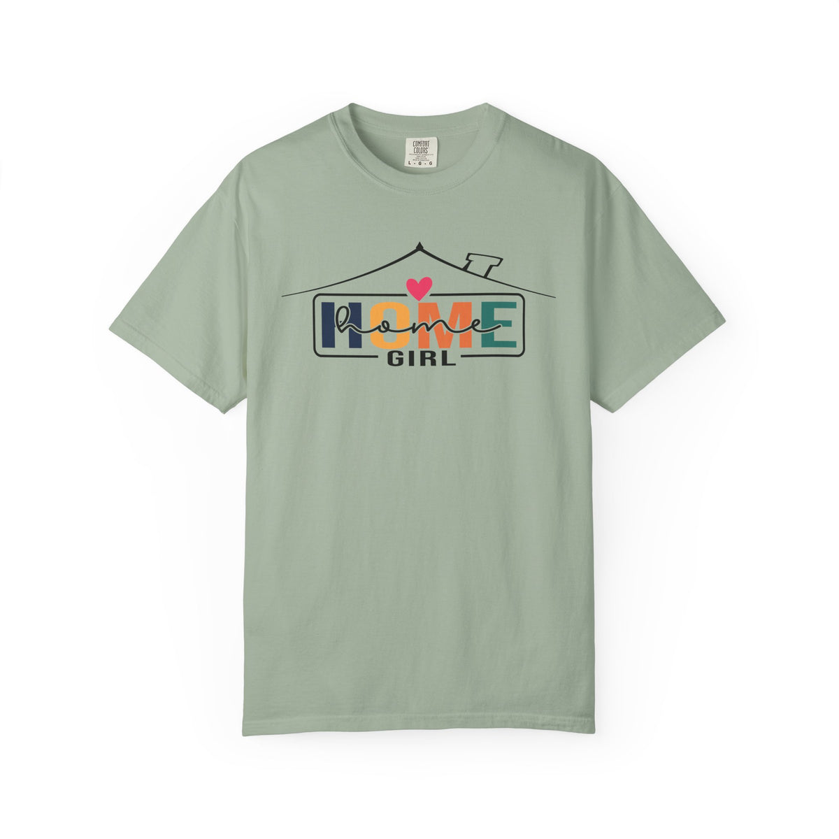 Home Girl - Real Estate Life - Comfort Colors | Trendy Women's T-Shirt. Direct to Garment. Printed & Shipped in the USA. Unisex Sizes.