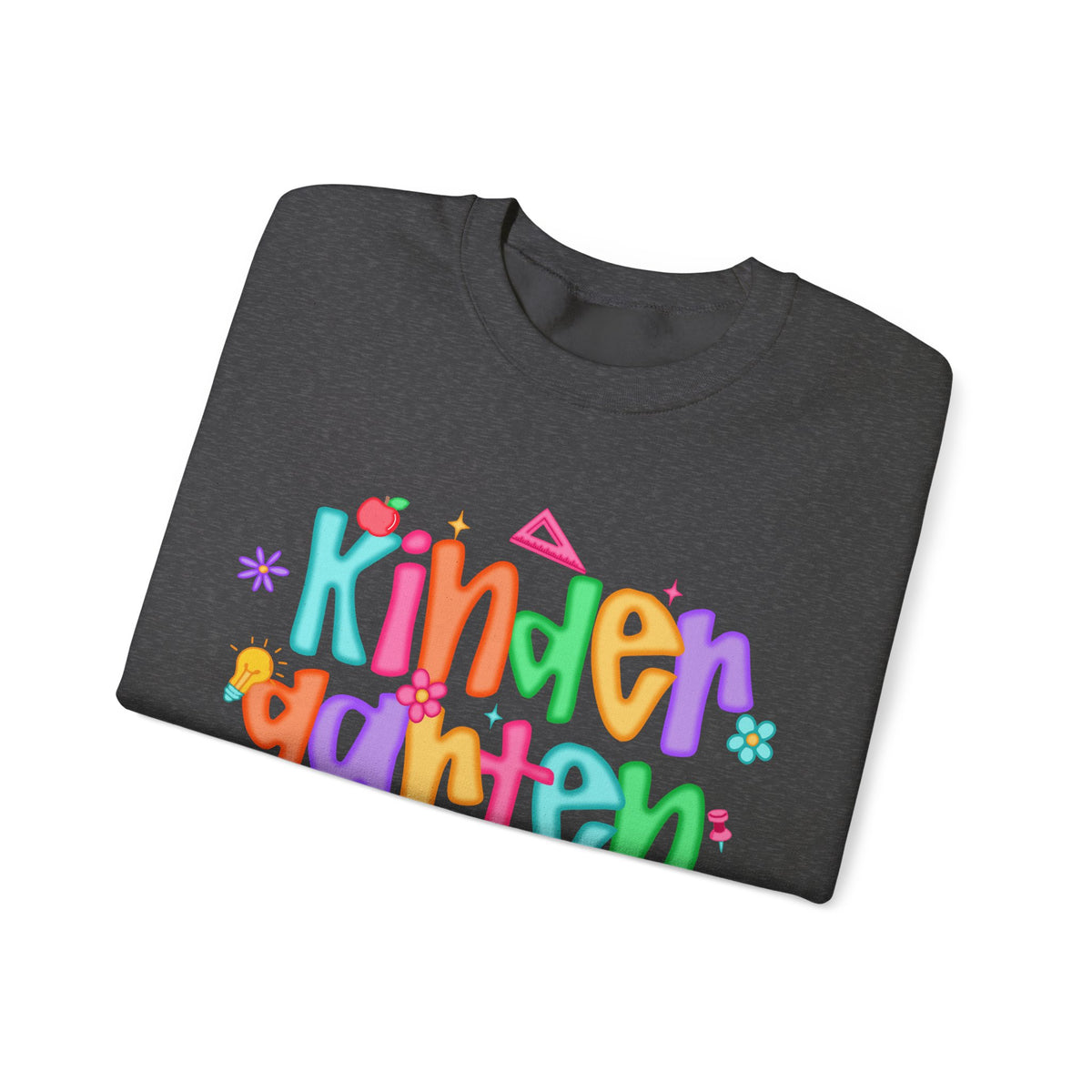 Coquette Kindergarten Pencil Bow – Gildan Heavy Blend | Trendy Women’s Soft Sweatshirt. Direct to Garment. Printed & Shipped in the USA. Unisex Sizes.