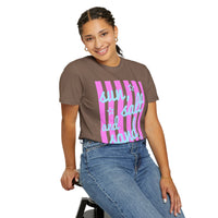 Sun, Salt and Sand - Comfort Colors | Trendy Women's T-Shirt. Direct to Garment. Printed & Shipped in the USA. Unisex Sizes.