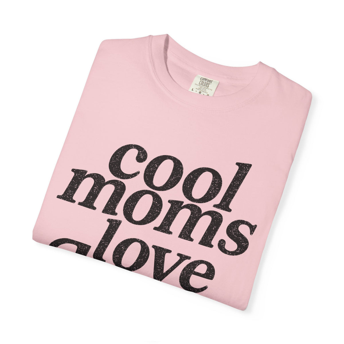 Cool Moms Love Jesus, Vintage - Comfort Colors | Trendy Women's T-Shirt. Direct to Garment. Printed & Shipped in the USA. Unisex Sizes.