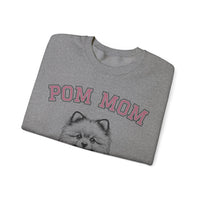 Pom Mom, Varsity – Gildan Heavy Blend | Trendy Women’s Soft Sweatshirt. Direct to Garment. Printed & Shipped in the USA. Unisex Sizes.