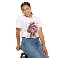 Goldendoodle Love - Comfort Colors | Trendy Women's T-Shirt. Direct to Garment. Printed & Shipped in the USA. Unisex Sizes.