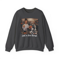 Just A Few Things - Halloween Shopping – Gildan Heavy Blend | Trendy Women’s Soft Sweatshirt. Direct to Garment. Printed & Shipped in the USA. Unisex Sizes.