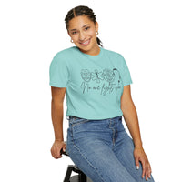 No One Fights Alone, Heroes - Comfort Colors | Trendy Women's and Men's T-Shirt. Direct to Garment. Printed & Shipped in the USA. Unisex Sizes.