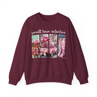 Small Town Valentine – Gildan Heavy Blend | Trendy Women’s Soft Sweatshirt. Direct to Garment. Printed & Shipped in the USA. Unisex Sizes.