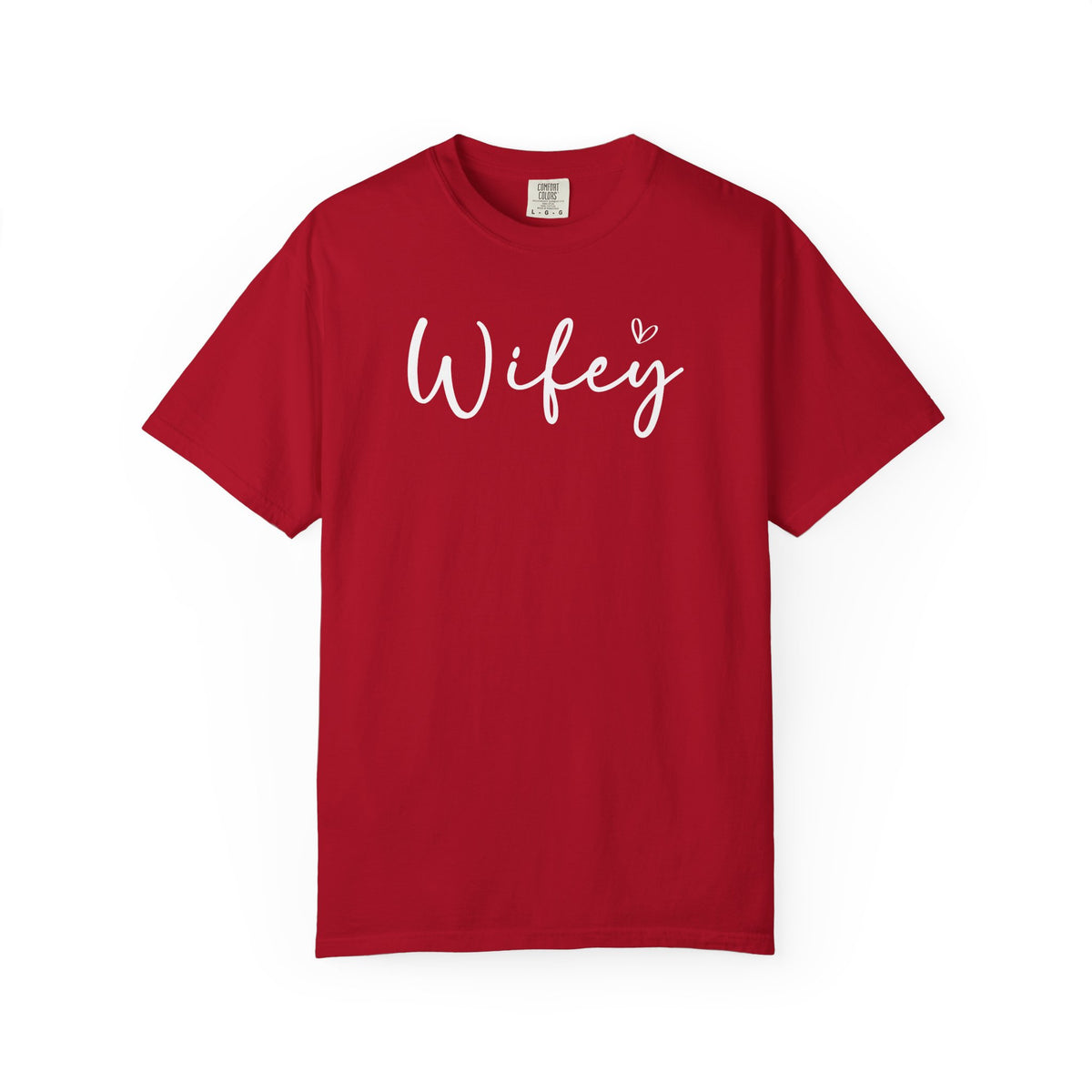 Wifey - Comfort Colors | Trendy Women's T-Shirt. Direct to Garment. Printed & Shipped in the USA. Unisex Sizes.