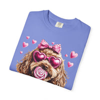 Goldendoodle Love - Comfort Colors | Trendy Women's T-Shirt. Direct to Garment. Printed & Shipped in the USA. Unisex Sizes.