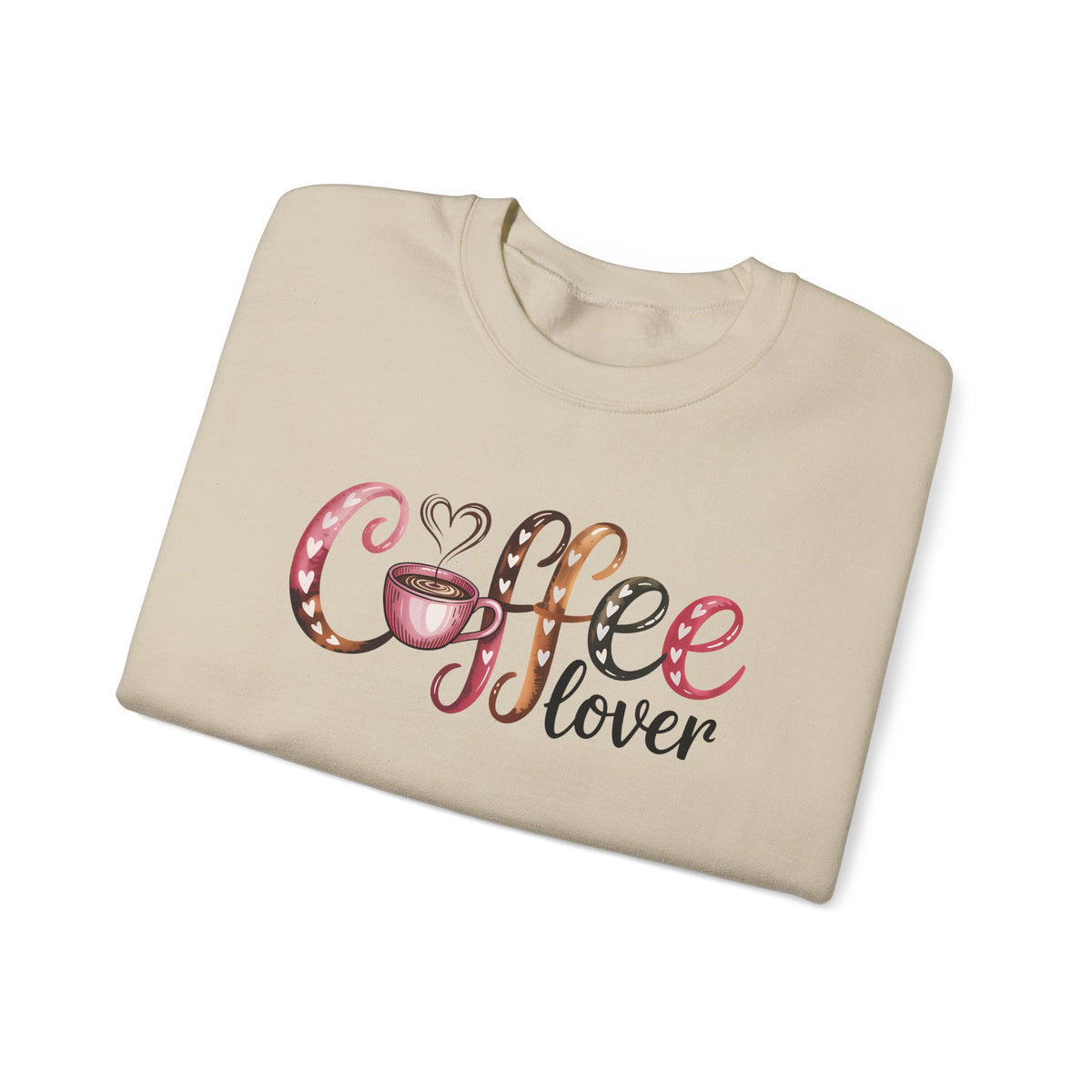 Coffee Lover – Gildan Heavy Blend | Trendy Women’s Soft Sweatshirt. Direct to Garment. Printed & Shipped in the USA. Unisex Sizes.