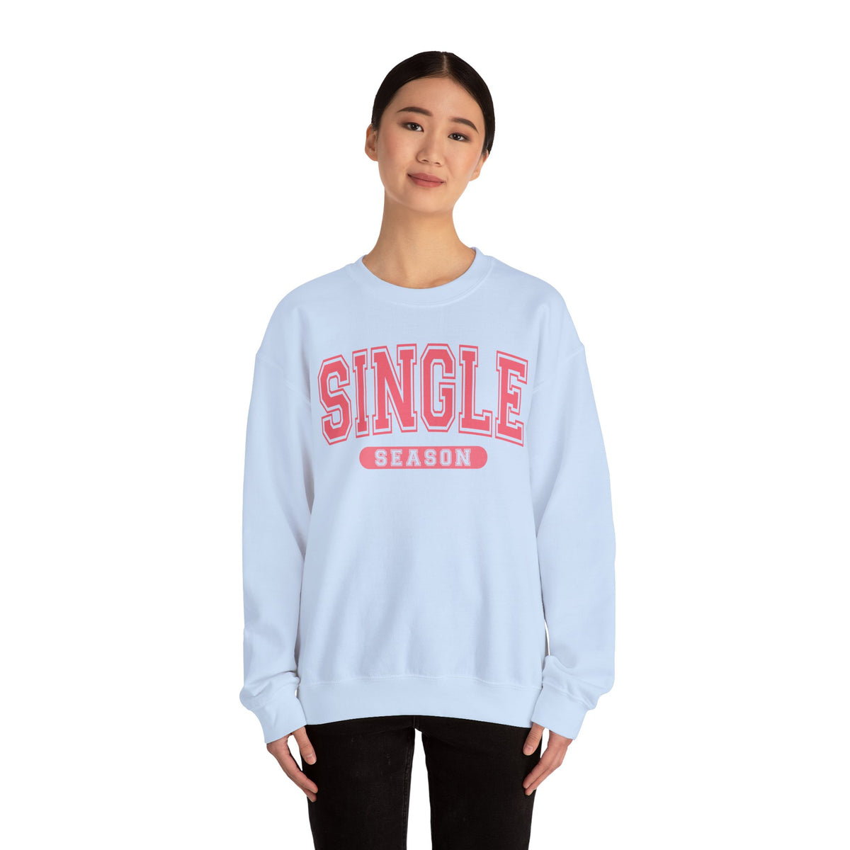 Single Season - Varsity – Gildan Heavy Blend | Trendy Women’s Soft Sweatshirt. Direct to Garment. Printed & Shipped in the USA. Unisex Sizes.