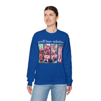 Small Town Valentine – Gildan Heavy Blend | Trendy Women’s Soft Sweatshirt. Direct to Garment. Printed & Shipped in the USA. Unisex Sizes.