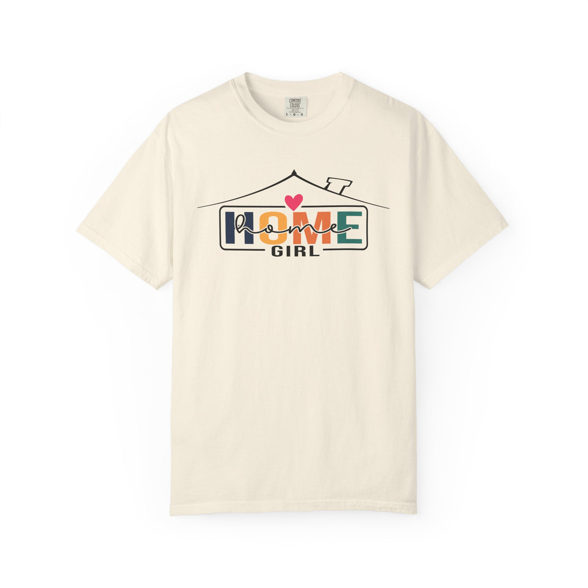 Home Girl - Real Estate Life - Comfort Colors | Trendy Women's T-Shirt. Direct to Garment. Printed & Shipped in the USA. Unisex Sizes.