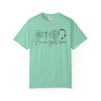 No One Fights Alone, Heroes - Comfort Colors | Trendy Women's and Men's T-Shirt. Direct to Garment. Printed & Shipped in the USA. Unisex Sizes.