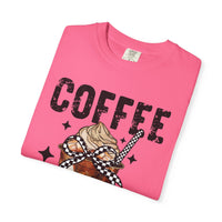 Coffee Changes Everything, Iced Coffee, Coffee Lovers - Comfort Colors | Trendy Women's T-Shirt. Direct to Garment. Printed & Shipped in the USA. Unisex Sizes.