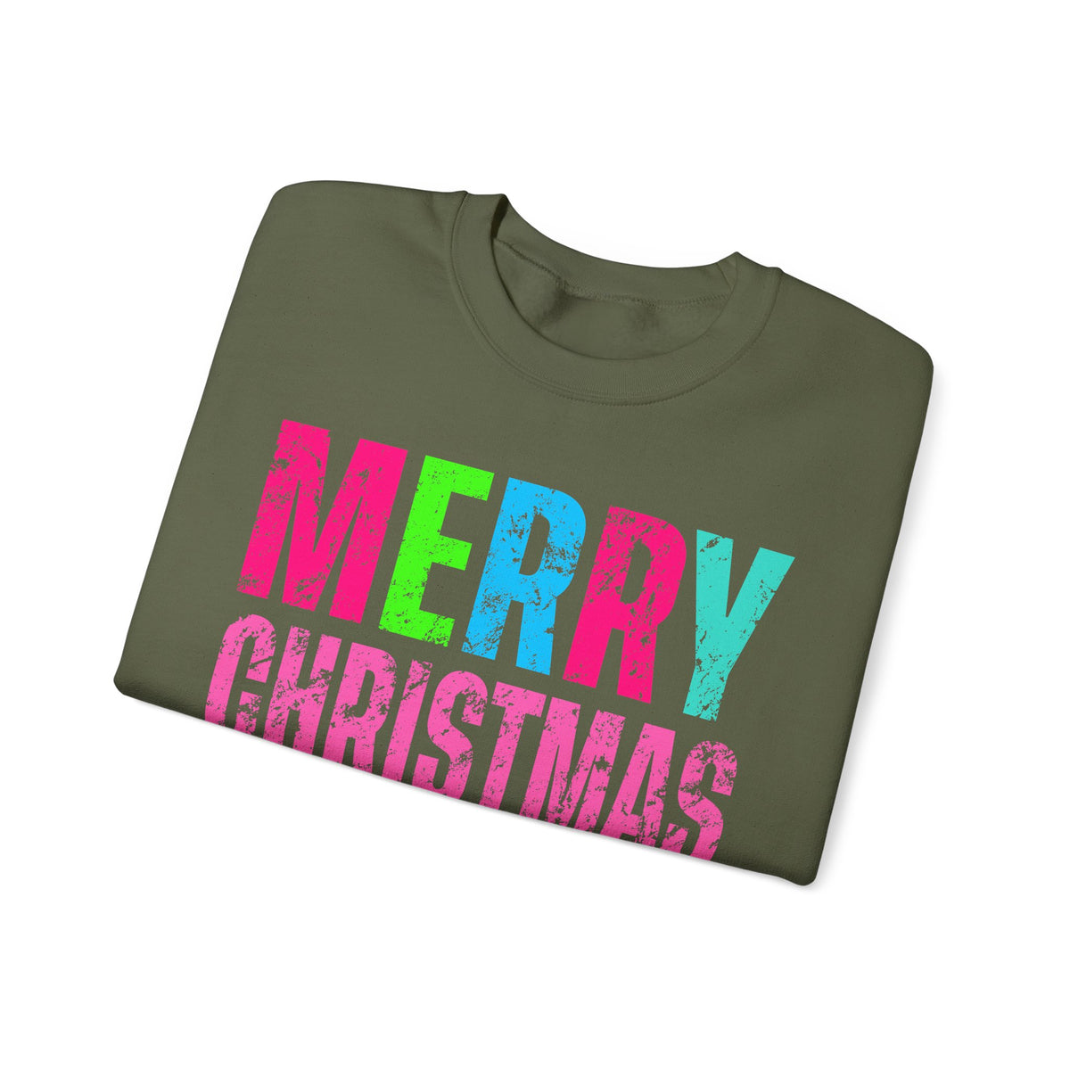 Merry Christmas Ya Filthy Animal – Gildan Heavy Blend | Trendy Women’s Soft Sweatshirt. Direct to Garment. Printed & Shipped in the USA. Unisex Sizes.
