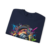 Gaming Headset I Can't Hear You, I'm Gaming – Gildan Heavy Blend | Trendy Women’s and Men's Soft Sweatshirt. Direct to Garment. Printed & Shipped in the USA. Unisex Sizes.