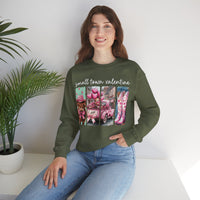 Small Town Valentine – Gildan Heavy Blend | Trendy Women’s Soft Sweatshirt. Direct to Garment. Printed & Shipped in the USA. Unisex Sizes.