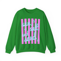 Sun, Salt and Sand – Gildan Heavy Blend | Trendy Women’s Soft Sweatshirt. Direct to Garment. Printed & Shipped in the USA. Unisex Sizes.