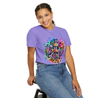 Birthday Girl, Neon Leopard - Comfort Colors | Trendy Women's T-Shirt. Direct to Garment. Printed & Shipped in the USA. Unisex Sizes.