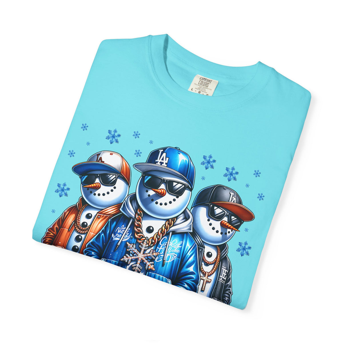 They Not Like Us Snowman - Comfort Colors | Trendy Men's and Women's T-Shirt. Direct to Garment. Printed & Shipped in the USA. Unisex Sizes.