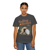 Rolling Stones "Since AD 33" Easter Empty Tomb Christian - Comfort Colors | Trendy Men's and Women's T-Shirt. Direct to Garment. Printed & Shipped in the USA. Unisex Sizes.
