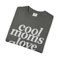 Cool Moms Love Jesus, Vintage - Comfort Colors | Trendy Women's T-Shirt. Direct to Garment. Printed & Shipped in the USA. Unisex Sizes.