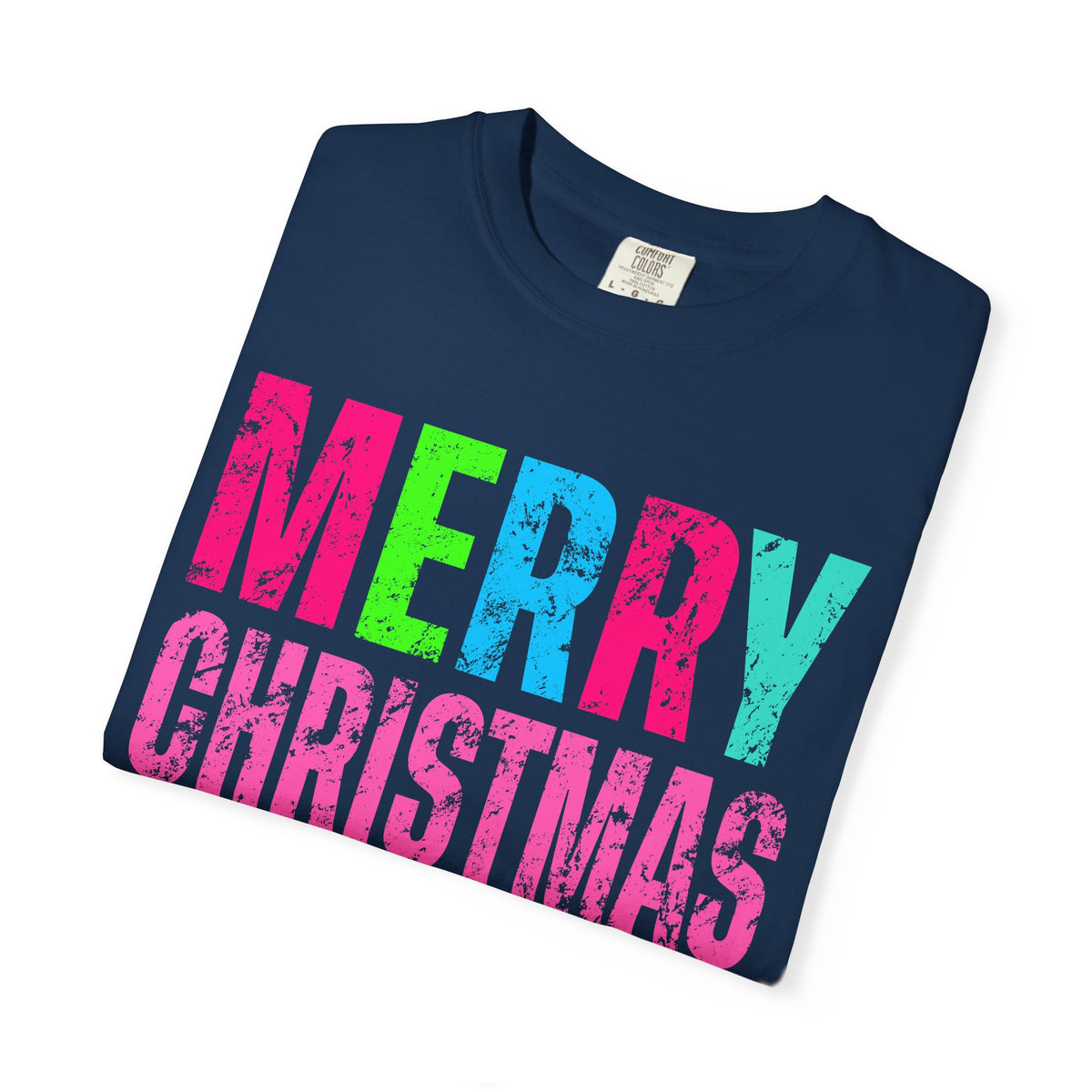 Merry Christmas Ya Filthy Animal - Comfort Colors | Trendy Women's T-Shirt. Direct to Garment. Printed & Shipped in the USA. Unisex Sizes.