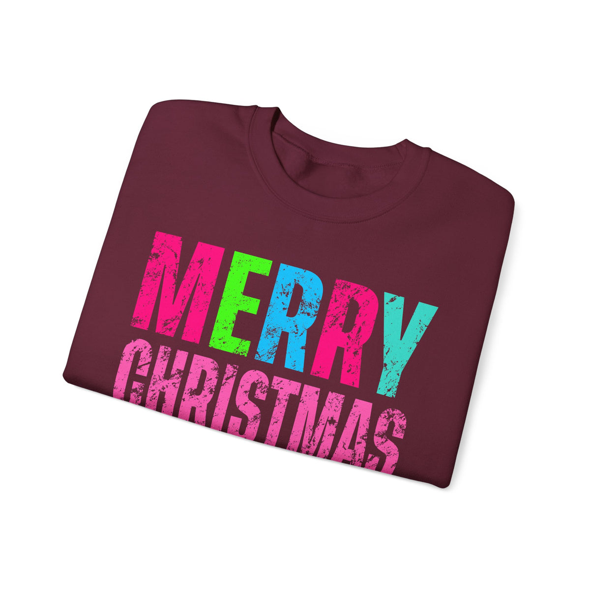 Merry Christmas Ya Filthy Animal – Gildan Heavy Blend | Trendy Women’s Soft Sweatshirt. Direct to Garment. Printed & Shipped in the USA. Unisex Sizes.