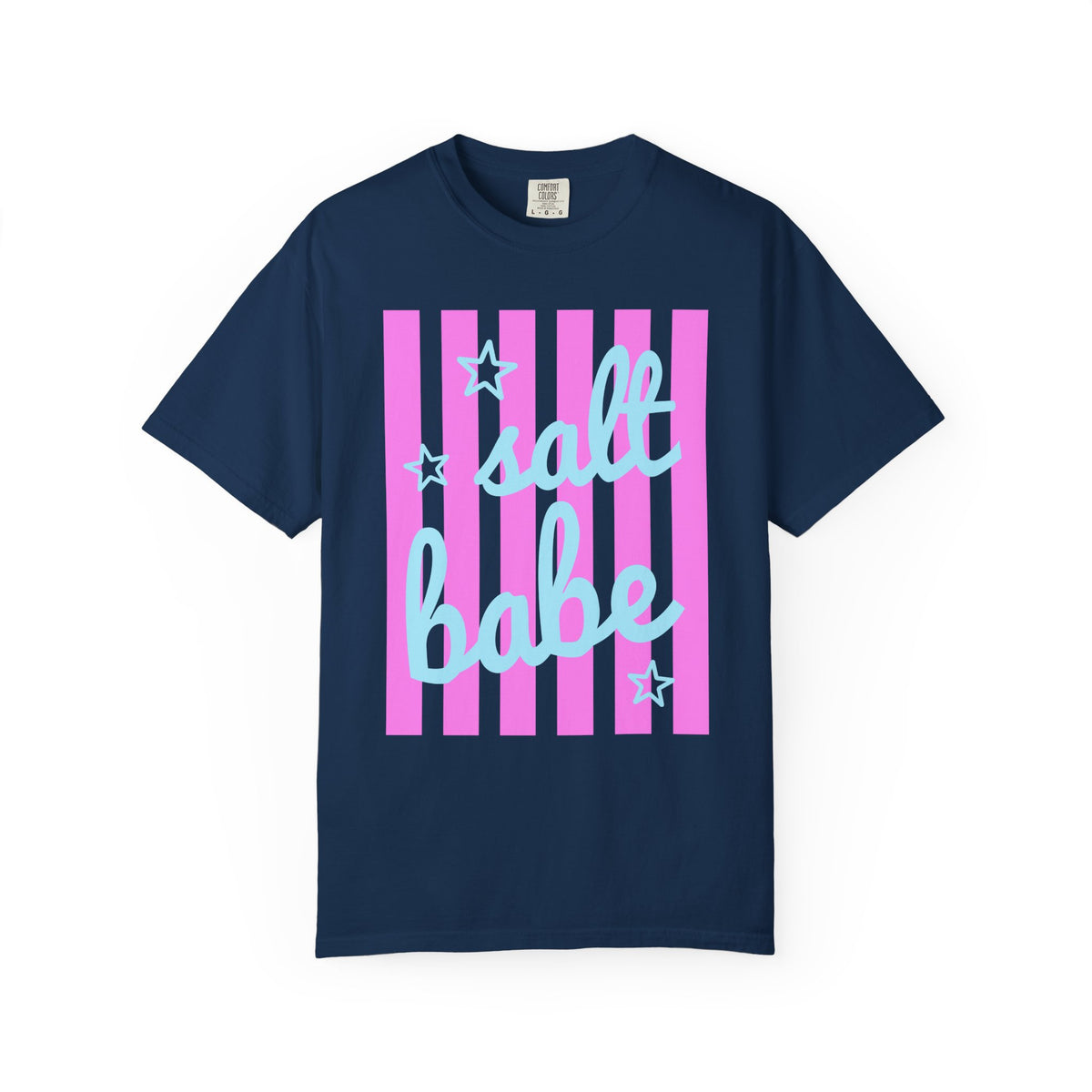 Salt Babe - Comfort Colors | Trendy Women's T-Shirt. Direct to Garment. Printed & Shipped in the USA. Unisex Sizes.