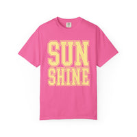 Sunshine - Comfort Colors | Trendy Women's T-Shirt. Direct to Garment. Printed & Shipped in the USA. Unisex Sizes.